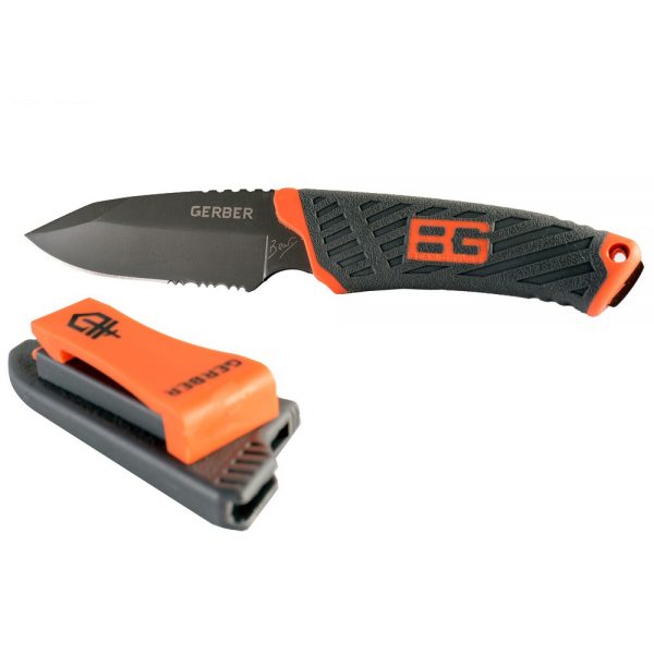 چاقوی تیغه ثابت شکاری - پرتابی گربر BEAR GRYLLS - Image 2