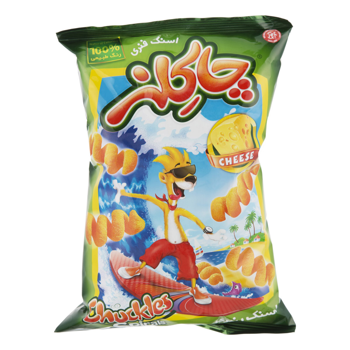 اسنک پنیری فنری 70 گرمی چاکلز