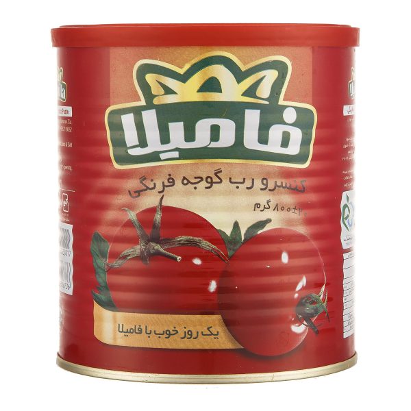 رب گوجه ‌فرنگی 800 گرمی فاميلا - Image 2