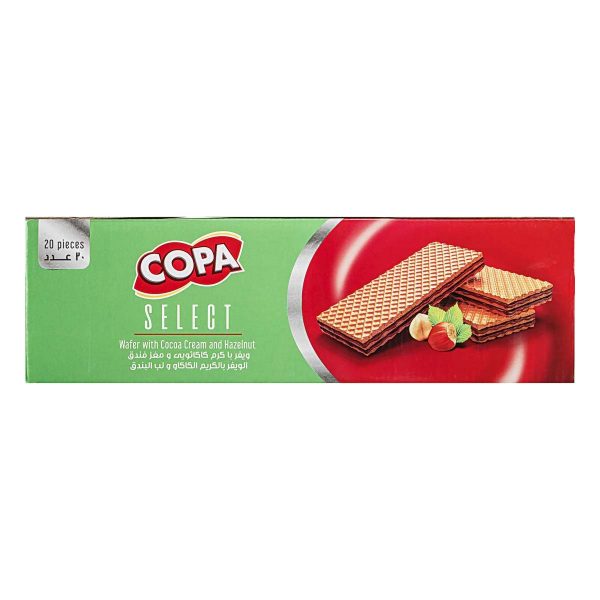 ویفر با کرم کاکائویی و مغز فندق 20 عددی کوپا - Image 2