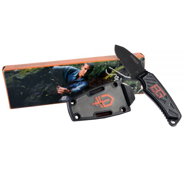 چاقوی تیغه ثابت شکاری - پرتابی گربر BEAR GRYLLS - Image 3