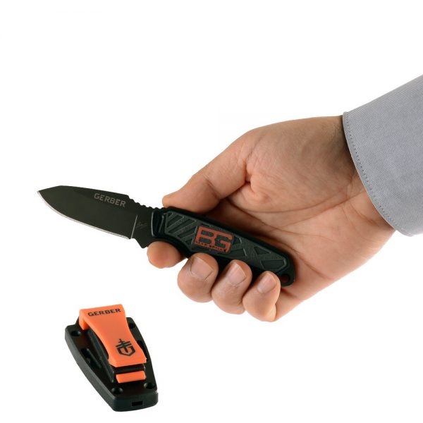 چاقوی تیغه ثابت شکاری - پرتابی گربر BEAR GRYLLS - Image 4