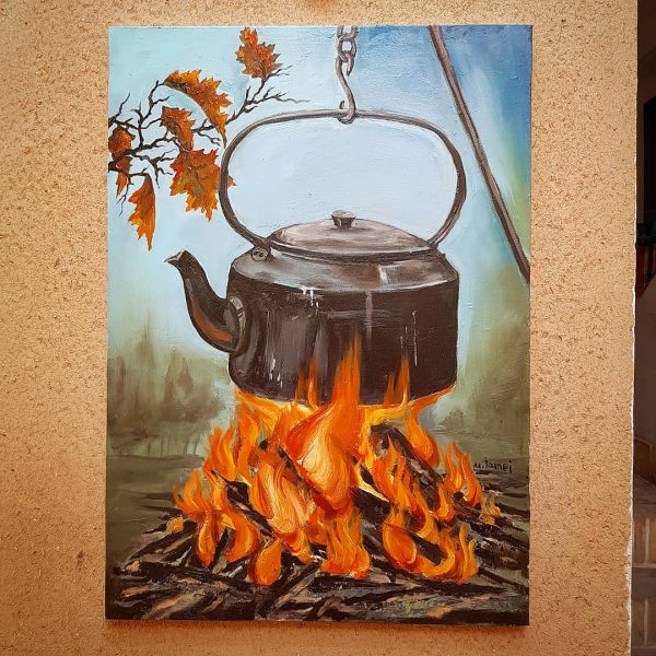 فروش تابلوی چای دودی