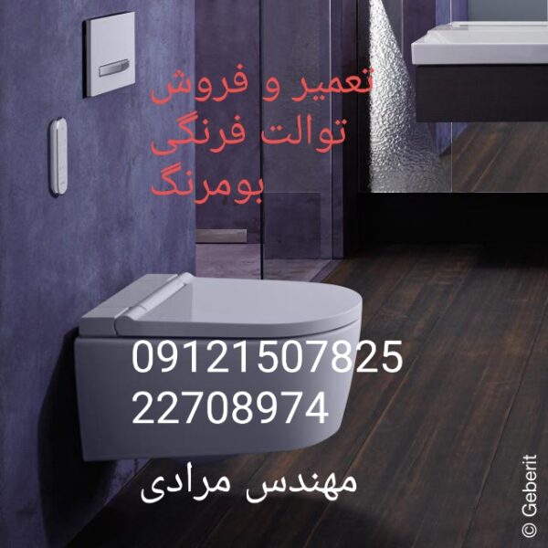 فروش_خدمات و تعمیر توالت فرنگی boomerang بومرنگ 09121507825 - Image 4